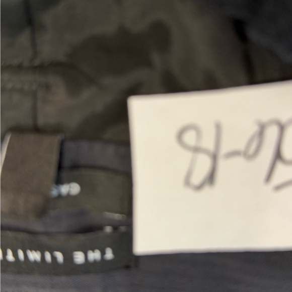 The Limited Cassidy Fit charcoal gray wool dress trousers lined pockets zip SZ 8 - Picture 12 of 13